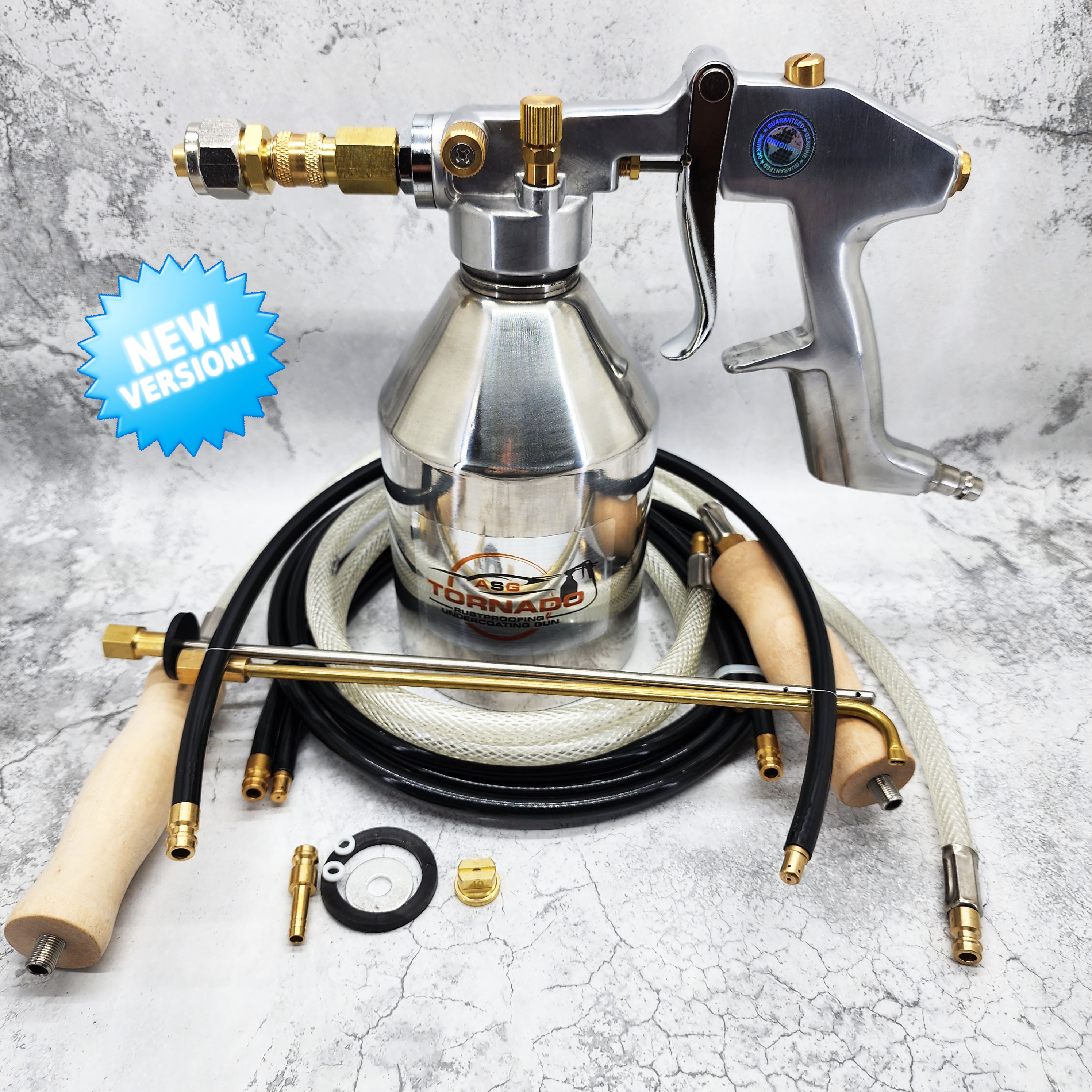 Пистолет для антикора TORNADO ASG PRO расширенный комплект